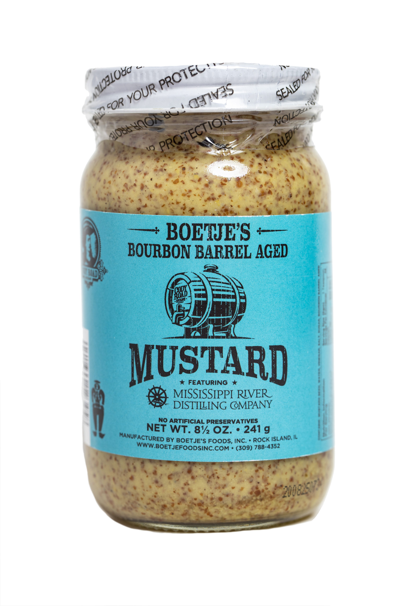 6pack Boetje’s Bourbon Barrel Mustard Boetje Foods Inc.